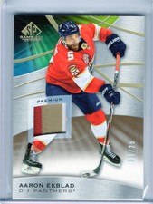Aaron Ekblad 2019-20 SP Game Used Premium Patch Auto 01/25 #39 Florida Panthers