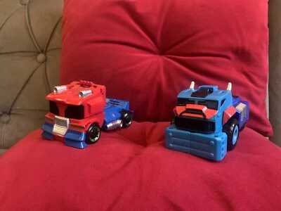 Optimus Prime Rescue Bots Academy Transformers 5" Action Figure Robot  X 2 - Image 1 of 4