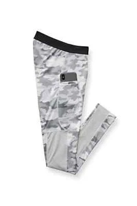 Fabletics Camo Grey  Tight Full Length Men’s Leggings Size XXL, New - Picture 1 of 7