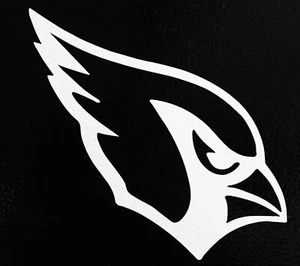 2X Arizona Cardinals 5" NFL Equipo de Fútbol Americano Logotipo Coche Ventana Vinilo Pegatina - Imagen 1 de 3