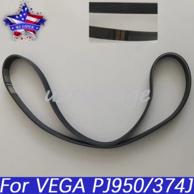 Correa de transmisión de 8 costillas de repuesto para Wahoo KICKR Turbo Trainer 2018 VEGA PJ950/374J Foto 1 de 4