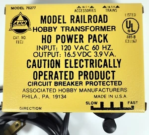 Vintage AHM HO Electric Power Pack Train Transformer Model 899B Tested - Picture 1 of 5