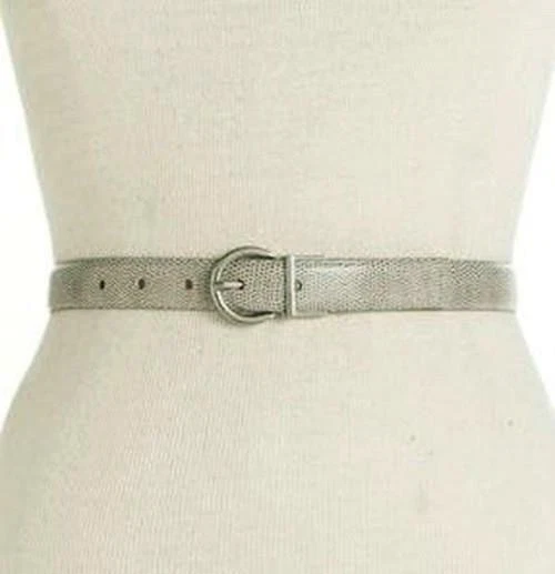 Style & Co Womens Belt Stone Snake Pattern Non-Leather Reversible Size L NWT - Image 1 of 1