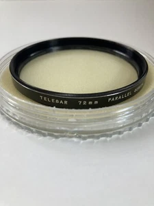 Vintage 72mm Telesar Parallel Filter in EUC ~ Japan made with plastic case - Picture 1 of 5