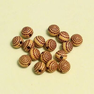 7mm Round Brown Beads - Picture 1 of 8