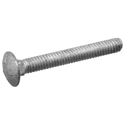 Hillman Galvanized 1/4"x6" Carriage Bolts for Wood/Metal Frame (100pk)(Open Box) - Image 1 of 4