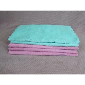 Lot de 5 chiffons de nettoyage/vaisselle en microfibre polyester, serviettes de ménage 9,8" x 9,8" - Photo 1/6