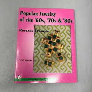 Popular Jewelry of the 60s, 70s & 80s Book Roseann Ettinger - Foto 1 di 6