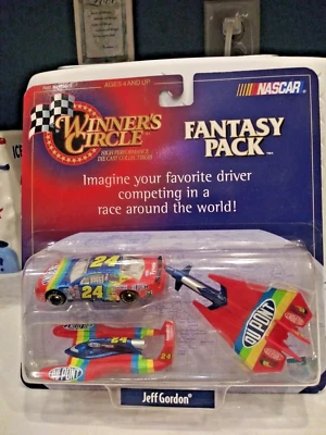 1998 Kenner Jeff Gordon Fantasy 3 Pack #24 Chevrolet Jet Airplane Speed Boat - Image 1 of 2