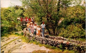 Chattanooga TN Aussichtspunkt Berg Wichtel Überführung Menge Wandern Postkarte AQ3 - Bild 1 von 2