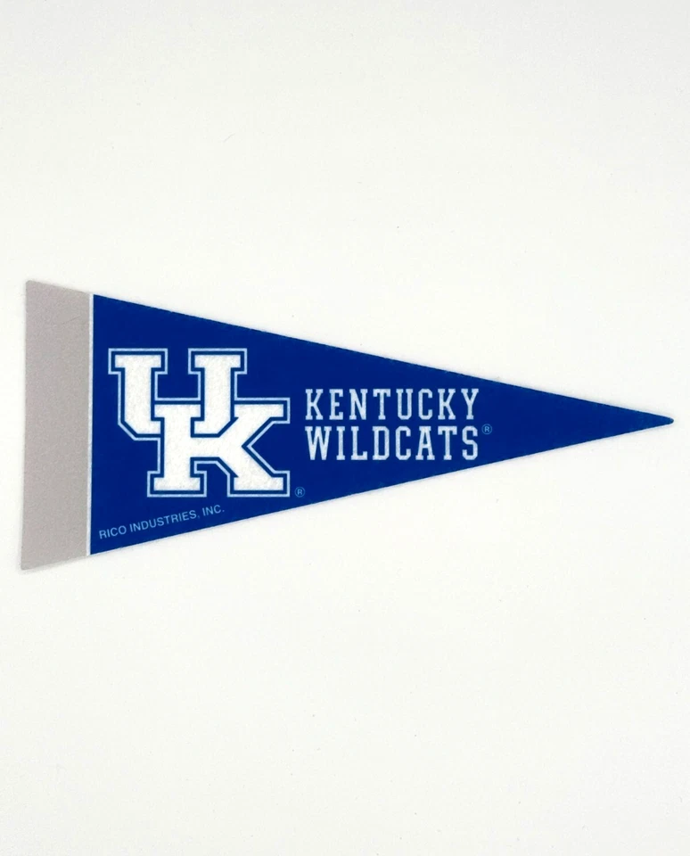 Mini banderín Kentucky Wildcats 9X4 pulgadas fieltro NCAA SEC Foto 1 de 1
