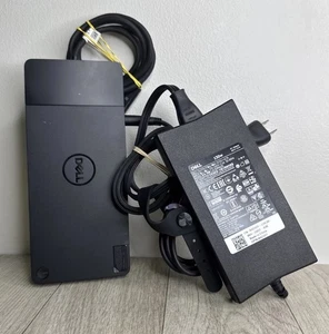 Dell K20A Thunderbolt 3 Dock Station & AC Power Adapter Cord - Ships FREE! - Afbeelding 1 van 13