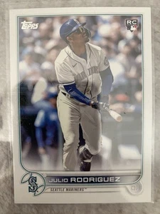 2022 Topps Update Series - Julio Rodriguez #US44 Vertical, Alternate Jersey (RC) - Picture 1 of 2