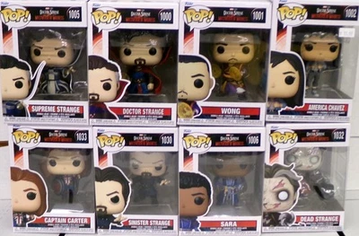 Funko Pop! Doctor Strange Multiverse De Locura Lote 8 Dead Sinster Supreme Wong - Imagen 1 de 4