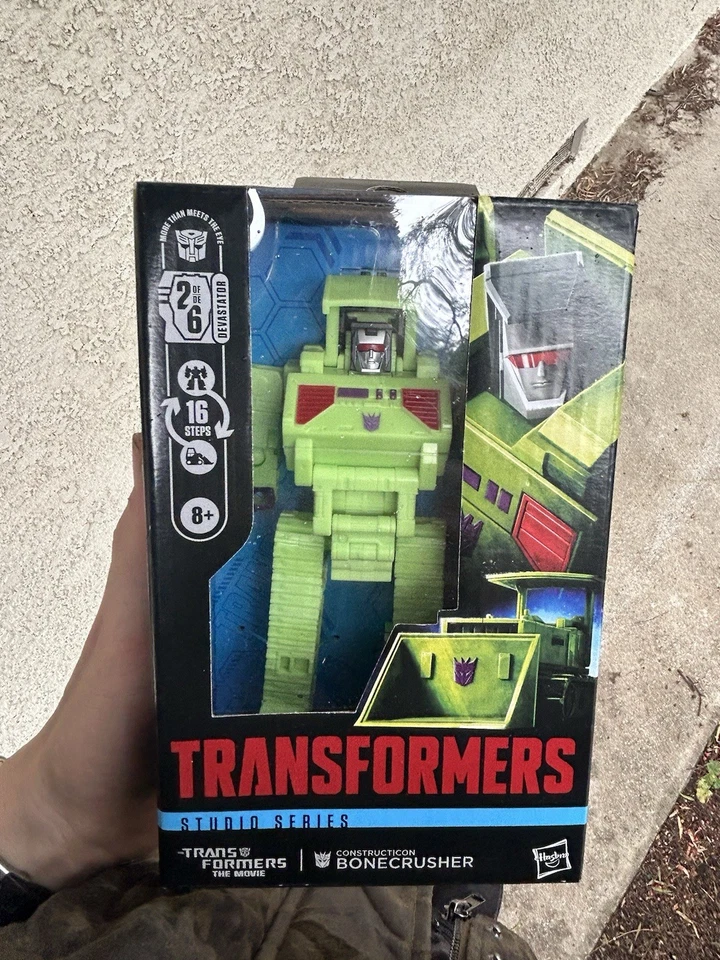 CONSTRUCTICON BONECRUSHER Hasbro Transformers Studio Series Collector Grade