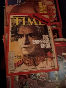 Time Magazine The Emperor of Oil Pahlavi Shah of Iran November 4 1974 - Imagen 1 de 1