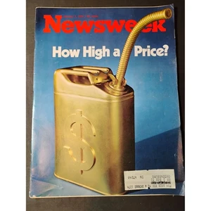 VTG Newsweek Mag January 7 1974 Energy Crisis Vintage Advertisements Collectible - Picture 1 of 8