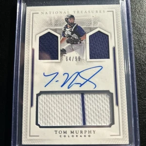2016 Panini National Treasures /99 Tom Murphy #PCS-TM Rookie Auto RC - Picture 1 of 2