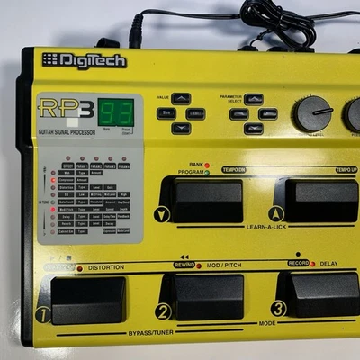 DigiTech RP-3 - Multi-Effect Pedal- Guitar Signal Processor w/ Power Supply - Image 1 of 4