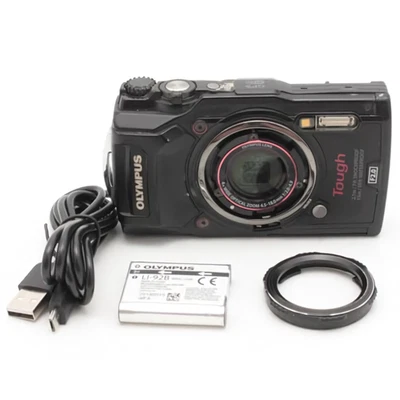 Olympus Tough TG-5 Black 12.0MP Waterproof Digital Camera From Japan Olympus - image 1 of 4