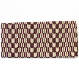 Japanischer Baumwollstoff Yabane weinrot/beige, 1 x 1,12 m - Bild 1 von 3