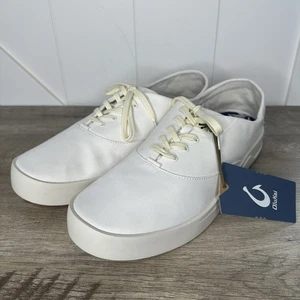 OLUKAI Tradewind Lightweight Sneakers Men's Size 14 Off White 10533 - Picture 1 of 11