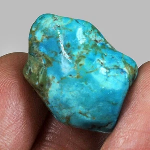 32.4Ct Turquoise Specimen Rough Nugget High Hardness UYSS3871 - Picture 1 of 3