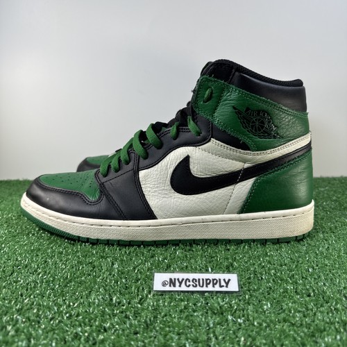 Nike Air Jordan 1 Retro High verde pino 555088 302 taglia 12
