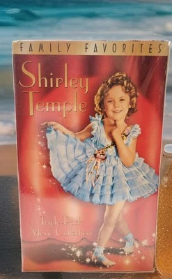 Shirley Temple VHS Triple-Pack Movie Set (Heidi, Curly Top, Baby Take A Bow) - Image 1 of 3