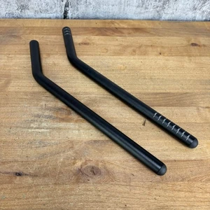 Pair Alloy Single Bend 400mm Handlebar Aerobar Extensions 214g - Picture 1 of 5
