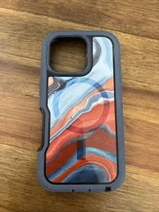 OtterBox Symmetry Case for MagSafe for iPhone 16 - High Desert Marble - Picture 1 of 2