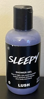 NUEVO Gel de Ducha Lush Sleepy Lavender Vegano Púrpura 3.3 OZ Foto 1 de 2