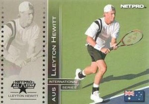 40) LLEYTON HEWITT HOF? 2003 NetPro INTERNATIONAL Tennis ALL STAR Card #83 LOT