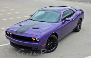 FOR 08-2020 Dodge Challenger Racing Stripes Pulse Hood Graphic Vinyl Decals - Picture 1 of 12