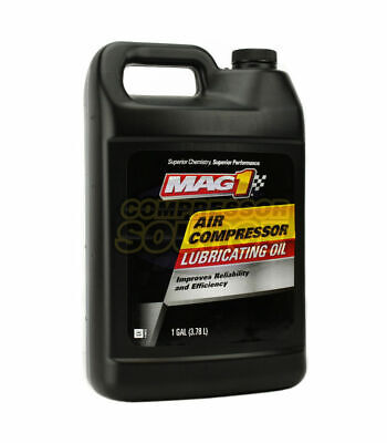 1 Gallon Gal ISO-100 Non Detergent Air Compressor Oil Lube Jug Lubricant SAE 30W • 36.95$