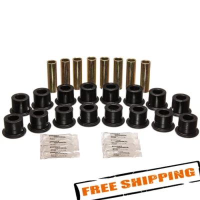 Juego de bujes de brazo de control Energy Suspension 3.3189G para 94-01 AM General Hummer Foto 1 de 3