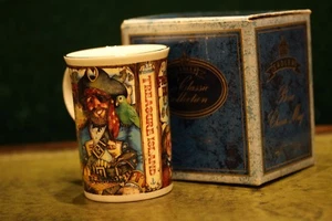 AUTHENTIC VINTAGE SADLER FINE BONE CHINA TREASURE ISLAND MUG BOXED - Picture 1 of 7