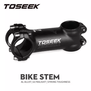TOSEEK Bicycle Stem 28.6*31.8mm +/-7° Aluminum Alloy MTB Road Bike Stem 45-110mm - Picture 1 of 16