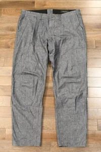 Men's RAG & BONE New York Denim Blue Chamois Cotton Hemp Pants 38 32 - Picture 1 of 4