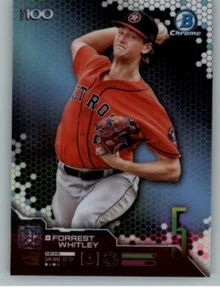 2019 Bowman Chrome Scouts Top 100 #BTP5 Forrest Whitley (ref 129911) - Picture 1 of 2