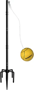 Tetherball Set con Palla e Corda per Cortile Esterno, Regolabile Tether Ball Pol - Foto 1 di 7