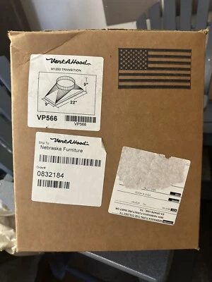 Nuevo en caja Vent-A-Hood VP566 M1200 transición de conducto estándar Foto 1 de 2