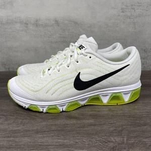 Nike Air Tailwind 6 Womens 8.5 White Green Running Shoes 621226-107 - Picture 1 of 12