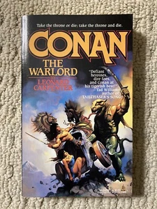 Conan The Warlord-1st Edition-1988-TOR Books-Leonard Carpenter-NEAR MINT!!! - Picture 1 of 3