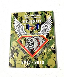 Hendrickson High School 2017-2018 Yearbook MCJROTC Honor Courage Commitment - Picture 1 of 11