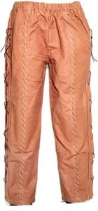 Medieval Trouser Cosplay Robin Hood Loose Pant Renaissance SCA Cotton Costume - Imagen 1 de 12