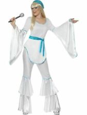 Smiffys Super Trooper ABBA Agnetha 70s Women's Fancy Dress Costume Size L