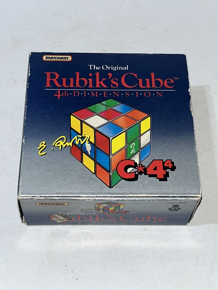 Vintage Matchbox Rubik's Cube 4th Dimension 1989 MA-400 41200 Open Box - Image 1 of 4