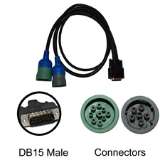 NEXIQ USB LINK1 402048 Adapter Atari 6 and 9 Pin Y Deutsch Cable - 1 Meter
