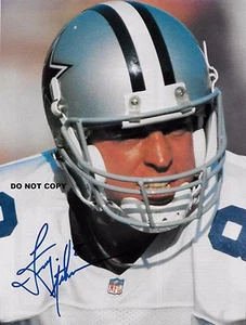 TROY AIKMAN 8X10 AUTHENTIC IN PERSON SIGNED AUTOGRAPH REPRINT PHOTO RP  - Bild 1 von 1